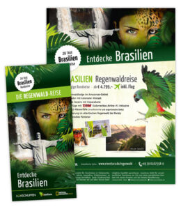 Design und Gesaltung Flyer und Plakat